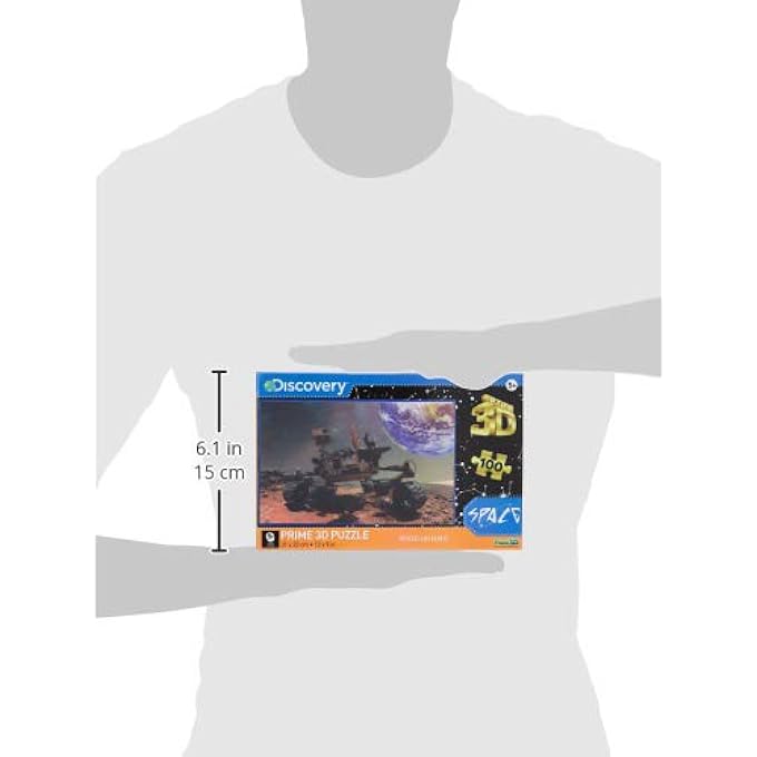 DISCOVERY LICENSED - ROVER ON MARS PUZZLE - 100 PCS - Image 2